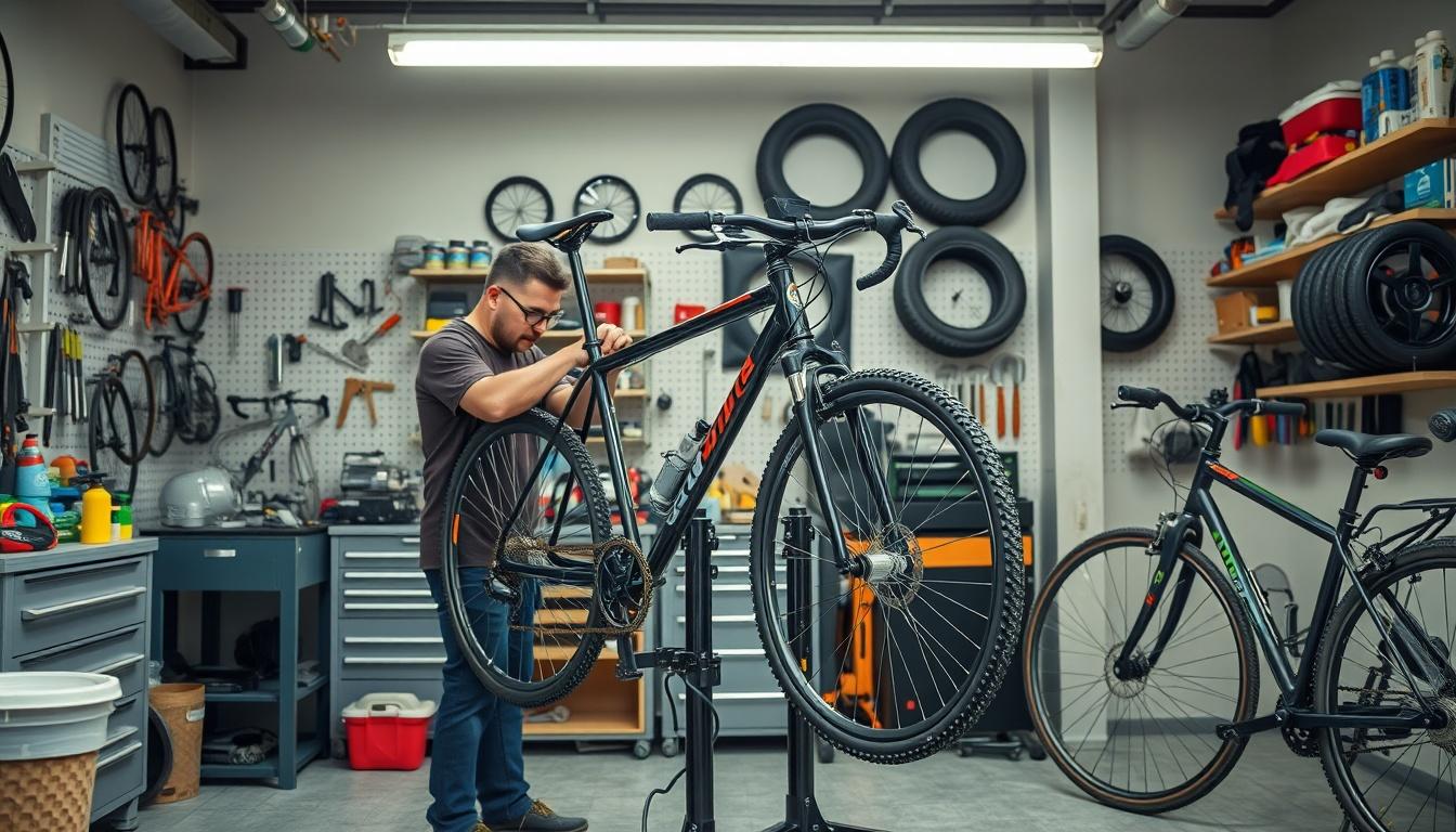 Reparación y mantención de bicicletas